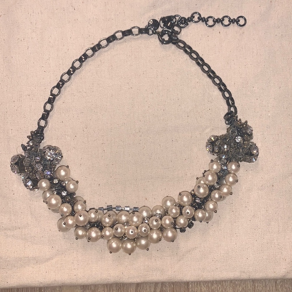 JCrew Twisted Pearl Necklace